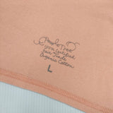 People Tree オーガニックコットン インド製 Ｔシャツ カットソー サーモンピンク レディース ピープルツリー【中古】5-1129M∞