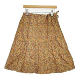 Trucha Vagabunda by GRANPIE グランピエ 未使用品 インド製シルク 総柄 スカート マルチカラー レディース【中古】5-1129M∞