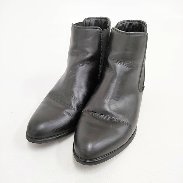 MACKINTOSH PHILOSOPHY サイドゴアブーツ サイズL ブーツ ブラック レディース マッキントッシュフィロソフィー【中古】5-1102G◎