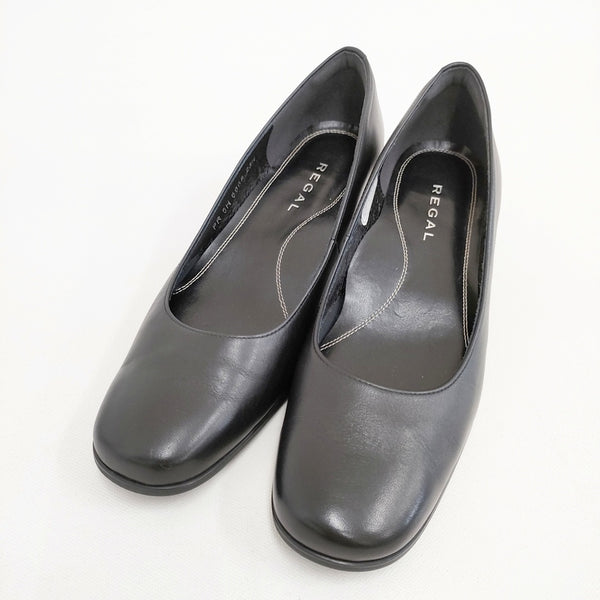 REGAL 23.5cm パンプス ブラック レディース リーガル【中古】5-1102G◎