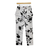 Vivienne Westwood Red Label 花柄 プリント パンツ ライトグレー ブラック レディース ヴィヴィアンウエストウッドレッドレーベル【中古】5-1109G∞