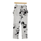 Vivienne Westwood Red Label 花柄 プリント パンツ ライトグレー ブラック レディース ヴィヴィアンウエストウッドレッドレーベル【中古】5-1109G∞