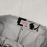 Vivienne Westwood Red Label 花柄 プリント パンツ ライトグレー ブラック レディース ヴィヴィアンウエストウッドレッドレーベル【中古】5-1109G∞