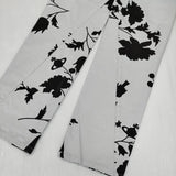 Vivienne Westwood Red Label 花柄 プリント パンツ ライトグレー ブラック レディース ヴィヴィアンウエストウッドレッドレーベル【中古】5-1109G∞