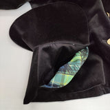Vivienne Westwood Red Label ベロア オリゾンティ テーラードジャケット ブラック レディース ヴィヴィアンウエストウッドレッドレーベル【中古】5-1004T∞