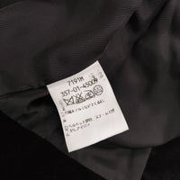 Vivienne Westwood Red Label ベロア オリゾンティ テーラードジャケット ブラック レディース ヴィヴィアンウエストウッドレッドレーベル【中古】5-1004T∞