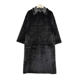 Ameri VINTAGE メニーウェイフェイクボアコート 定価31900円 合皮 リバーシブル レザー コート ブラック レディース アメリヴィンテージ【中古】5-1024A◆