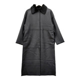 Ameri VINTAGE メニーウェイフェイクボアコート 定価31900円 合皮 リバーシブル レザー コート ブラック レディース アメリヴィンテージ【中古】5-1024A◆