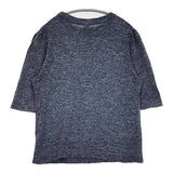 45R/45rpm モンサンミッシェル超ガーゼ45星T-SHIRT 定20900円 Ｔシャツ ネイビー レディース フォーティーファイブアールピーエム【中古】5-0806S♪