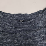 45R/45rpm モンサンミッシェル超ガーゼ45星T-SHIRT 定20900円 Ｔシャツ ネイビー レディース フォーティーファイブアールピーエム【中古】5-0806S♪