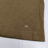 45R/45rpm 天竺 ポケットT サイズ2 半袖Ｔシャツ カットソー ブラウン レディース フォーティーファイブアールピーエム【中古】5-0806S♪