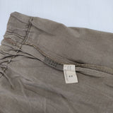 JURGEN LEHL J0103FP321 コットン シルク サイズL イージー パンツ ベージュ レディース ヨーガンレール【中古】5-1109M∞