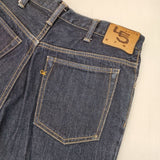 45R/45rpm おこめ6.5のスリッポン5 ジーンズ サイズ28 デニムパンツ ネイビー レディース フォーティーファイブアールピーエム【中古】5-1129G∞