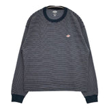 Danton DT-C0269 TCB ボーダー 長袖Ｔシャツ カットソー ロンＴ ネイビー ホワイト レディース ダントン【中古】5-1129M∞