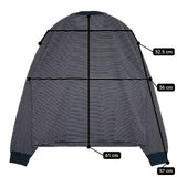 Danton DT-C0269 TCB ボーダー 長袖Ｔシャツ カットソー ロンＴ ネイビー ホワイト レディース ダントン【中古】5-1129M∞