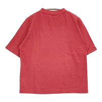 45R/45rpm ロゴプリントの45星Tシャツ 定価8800円 半袖 カットソー レッド レディース フォーティーファイブアールピーエム【中古】5-0718S♪