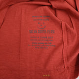 45R/45rpm ロゴプリントの45星Tシャツ 定価8800円 半袖 カットソー レッド レディース フォーティーファイブアールピーエム【中古】5-0718S♪