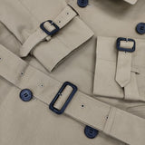 HYKE 204-17005 レギュラータイプ ベルト付き トレンチコート ベージュ レディース ハイク【中古】5-1129M∞