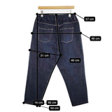 JOURNAL STANDARD LUXE イージー ジーンズ デニムパンツ ネイビー レディース ジャーナルスタンダード ラックス【中古】5-1109G∞