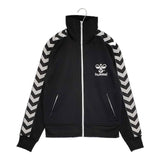 hummel ジャージ ジャケット パンツ セットアップ ブラック レディース ヒュンメル【中古】5-1129M∞