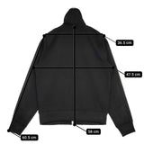 hummel ジャージ ジャケット パンツ セットアップ ブラック レディース ヒュンメル【中古】5-1129M∞