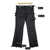 hummel ジャージ ジャケット パンツ セットアップ ブラック レディース ヒュンメル【中古】5-1129M∞