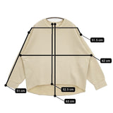 rukkilill プルオーバー トレーナー 製品染め スウェット ベージュ レディース ルッキリル【中古】5-1129M∞
