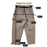 patterntorso ポリエステルウール イージー パンツ ベージュ レディース パターントルソ【中古】5-1004T∞