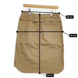 Pal'las Palace コットン スカート ベージュ レディース パラスパレス【中古】5-1109M∞