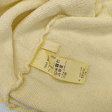 nest Robe/UpcycleLino 01231-1315 ピグメントダイスウェット 定価16500円 スウェット イエロー レディース ネストローブ/アップサイクルリノ【中古】5-1109M∞