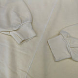 nest Robe/UpcycleLino 01231-1315 ピグメントダイスウェット 定価16500円 スウェット イエロー レディース ネストローブ/アップサイクルリノ【中古】5-1109M∞