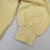 nest Robe/UpcycleLino 01231-1315 ピグメントダイスウェット 定価16500円 スウェット イエロー レディース ネストローブ/アップサイクルリノ【中古】5-1109M∞