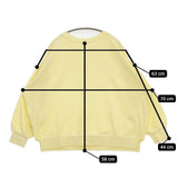 nest Robe/UpcycleLino 01231-1315 ピグメントダイスウェット 定価16500円 スウェット イエロー レディース ネストローブ/アップサイクルリノ【中古】5-1109M∞