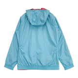 adidas リバーシブル ジャケット ブルゾン ライトブルー レッド レディース アディダス【中古】5-1109M∞