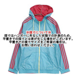 adidas リバーシブル ジャケット ブルゾン ライトブルー レッド レディース アディダス【中古】5-1109M∞