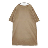 hobonichi + a IOHOP-13S86 コットンストレッチ ワンピース ベージュ レディース ほぼ日/エードット/大橋歩【中古】5-1109S∞