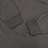 ほぼ日 O2 オツ BETTER THAN ONE コットン トレーナー スウェット チャコールグレー レディース ほぼ日【中古】5-1109M∞