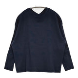 BIWACOTTON 3439745 Vネック サイズT 長袖Ｔシャツ カットソー ロンＴ ネイビー レディース ビワコットン【中古】5-1109M∞