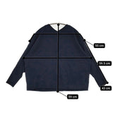 BIWACOTTON 3439745 Vネック サイズT 長袖Ｔシャツ カットソー ロンＴ ネイビー レディース ビワコットン【中古】5-1109M∞