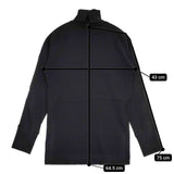 BIWACOTTON 3439744 タートルネック ラグランスリーブ サイズ2 長袖Ｔシャツ カットソー ロンＴ ブラック レディース ビワコットン【中古】5-1109M∞