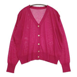 Syrup. サイズLL カーディガン ピンク レディース シロップ【中古】5-1109M∞