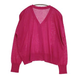 Syrup. サイズLL カーディガン ピンク レディース シロップ【中古】5-1109M∞