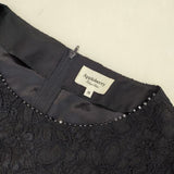 Apploberry アプロベリー 東京ソワール レース 結婚式 パーティ オケージョン ドレス ワンピース ネイビー レディース【中古】5-1109M∞