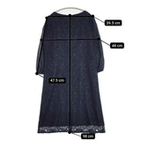 Apploberry アプロベリー 東京ソワール レース 結婚式 パーティ オケージョン ドレス ワンピース ネイビー レディース【中古】5-1109M∞