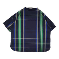 BEAMS BOY ボーイビッグタータンプルオーバー 定価11880円 ブラウス シャツ 24SS ネイビー レディース ビームスボーイ【中古】5-0731S♪