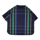 BEAMS BOY ボーイビッグタータンプルオーバー 定価11880円 ブラウス シャツ 24SS ネイビー レディース ビームスボーイ【中古】5-0731S♪