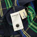 BEAMS BOY ボーイビッグタータンプルオーバー 定価11880円 ブラウス シャツ 24SS ネイビー レディース ビームスボーイ【中古】5-0731S♪