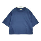MARGARET HOWELL TOUGH COTTON JERSEY 2 578-2168001 定価17600円 半袖Ｔシャツ 22SS ブルー レディース マーガレットハウエル【中古】5-0806S♪