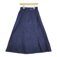 or Slow ラップスカート 巻きスカート マキシ 定価20790円 デニム