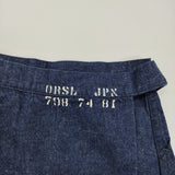 or Slow ラップスカート 巻きスカート マキシ 定価20790円 デニム ロングスカート ネイビー レディース オアスロウ【中古】5-1018G♪